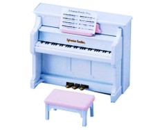 SF New White Upright Piano